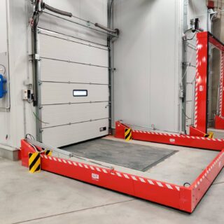 Barrière automatique de quai