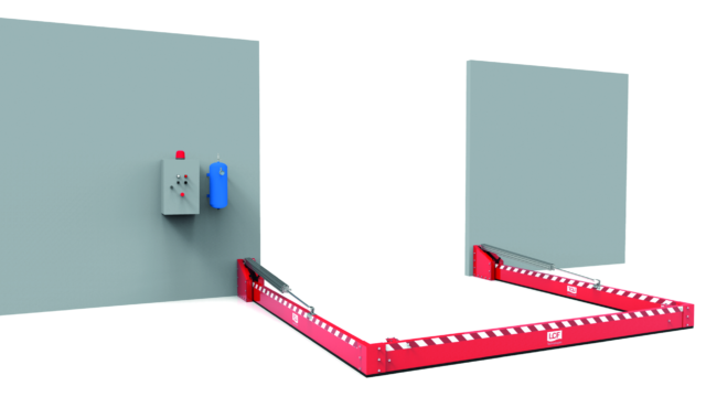 Barrière automatique de quai