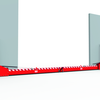 Barrière de rétention manuelle double pivotante - MT RÉU