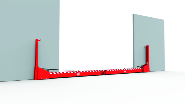 Barrière de rétention manuelle double pivotante - MT RÉU