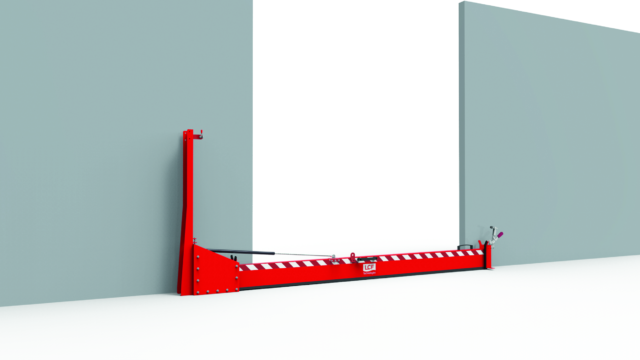 Barrière de rétention manuelle pivotante - MT RÉU