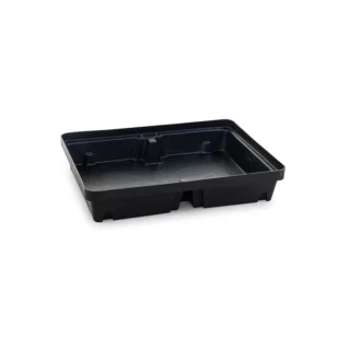 Bac PEHD 40L noir sans caillebotis