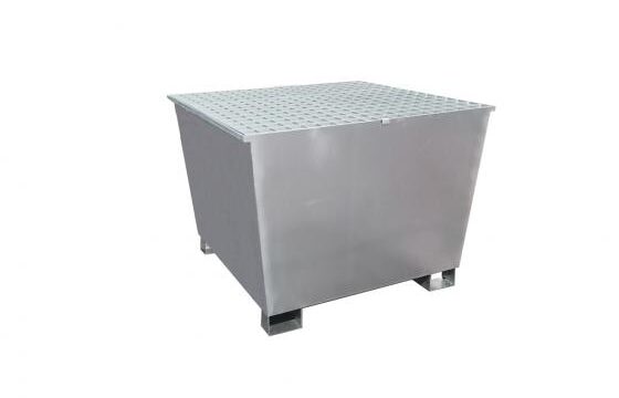 Bac acier conique 1 IBC