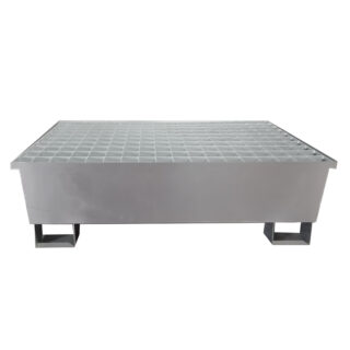 Bac en acier pour le stocakge de 2 fûts