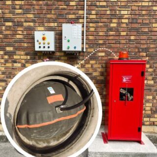 Visuel coffret de commande à raccordement électrique