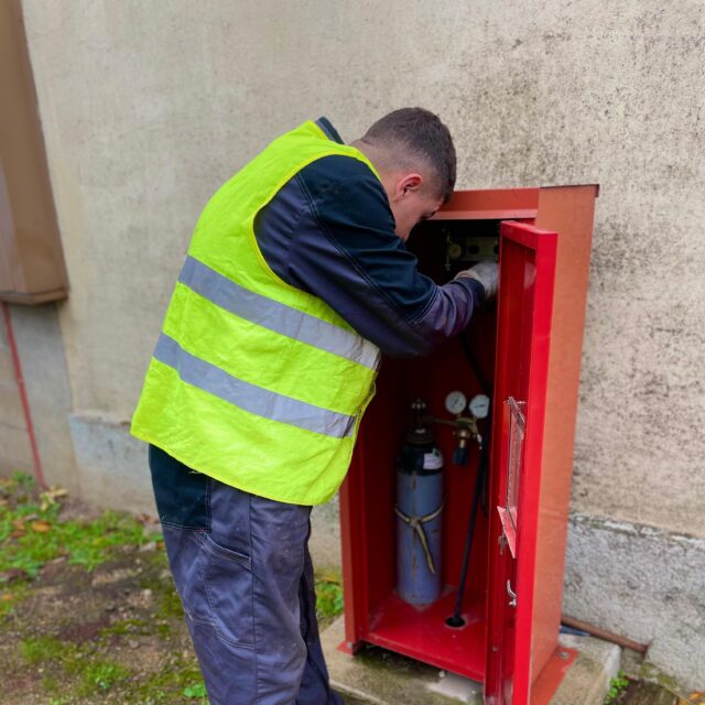 Intervention coffret pour obturateur de canalisation - MT RÉU
