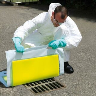 Pose plaque d'obturation souple