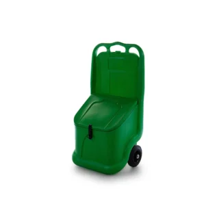 Stock vert fermé