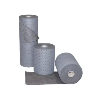 Rouleau absorbant tous liquides universel pour la maintenance des ateliers industriels